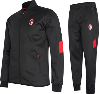 Produktbild von Dres treningowy AC Milan dla dzieci - Strój sportowy - Piłka nożna - Czarny - 116