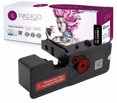 Produktbild von Inkdigo Toner TK5240M für Kyocera ECOSYS M5526cdn, M5526cdw, P5026cdn, P5026cdw – Magenta, 3000 Seiten,, KI-generiertes Bild
