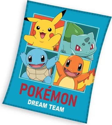 Produktbild von Pokémon Dream Team Babydecke 130x160 cm