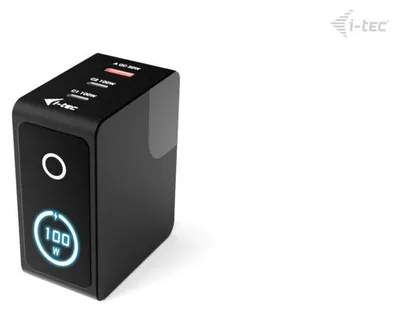 Obrázok produktu pre i-tec CHARGER-INTG100W, Vnútorný, AC, 20 V, Čierna