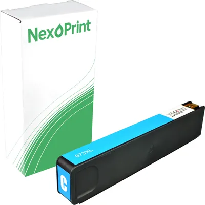Produktbild von Druckerpatrone kompatibel zu HP F6T81AE 973X cyan PageWide Pro 552 dw Pro 477 dwt Pro 477 dw Pro 477 dn Pro 452 dwt