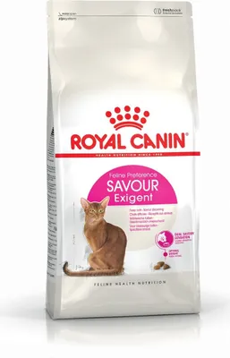 Produktbild von Royal Canin Savour Exigent Katzen-Trockenfutter 10 kg Adult Mais Geflügel Reis Gemüse