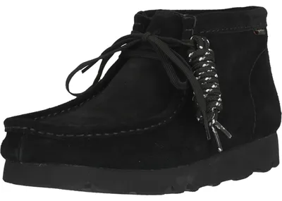 Produktbild von Clarks Originals Schnürschuhe WallabeeBT GTX mit atmungsaktiver Gore Tex-Membran 1219 Black Sde 42