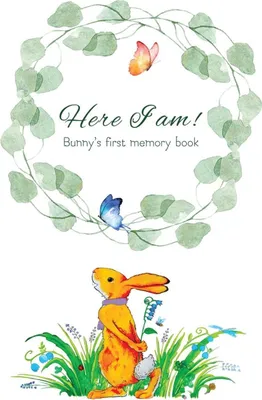 Produktbild von Here I Am - Bunny's Baby Memory Book