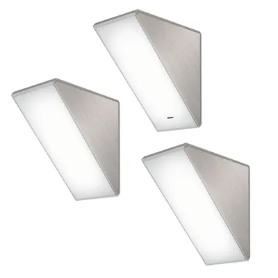 Productafbeelding van LED-verlichting voor onderkastjes, 3x 4W, keukenlamp Key 45, dimbare helderheid