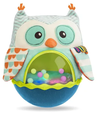 Produktbild von B. toys - Eule ist zurück - Roly-Poly Eule - Baby-Spielzeug - Sinnes- und Musiks