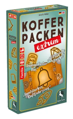 Produktbild von Pegasus Spiele 20024G - Kofferpacken extrem