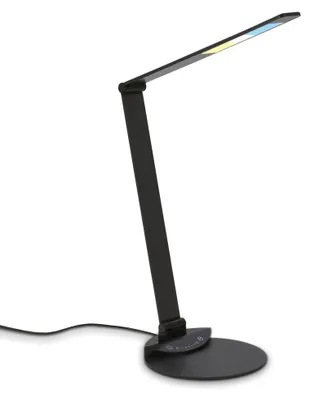 Image de Lampe de bureau LED, lampe de bureau pivotante, tactile, CCT, dimmable, argent e, 6W Briloner