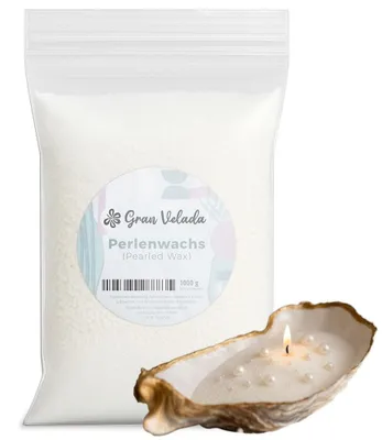 Produktbild von Gran Velada - Kerzensand Wachsperlen für Kerzen im Glas 1 kg
