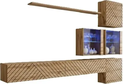 Zdjęcie produktu dla Meblościanka RIONATA 19 - dąb Wotan
