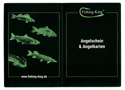 Produktbild von Fishing-King Ausweismappe für Angeldokumente