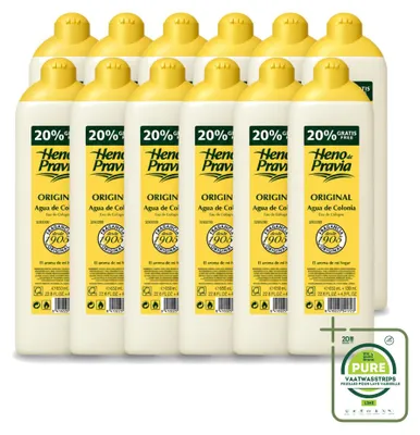 Zdjęcie produktu dla 12 sztuk perfum Heno de Pravia Original - pojemność 780 ml - opakowanie zbiorcze