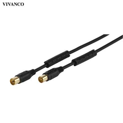 Produktbild von ViVanco™48/30 30GB, 3 m, IEC, IEC, Schwarz