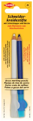 Produktbild von KLEIBER Schneiderkreidestift 2er Set weiß/blau