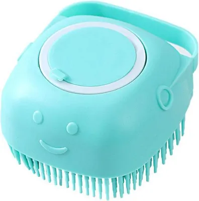 Produktbild von Scheuerbürste mit Seifenspender - Blau