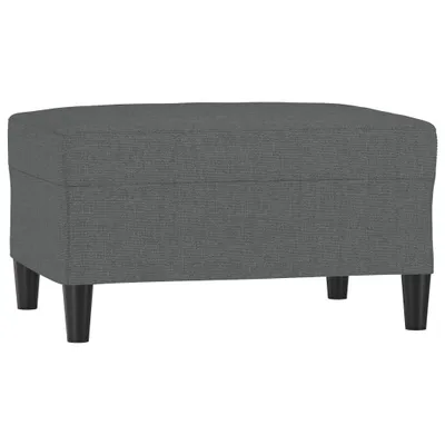 Immagine prodotto di Poggiapiedi Grigio Scuro 70x55x41 cm in Tessuto