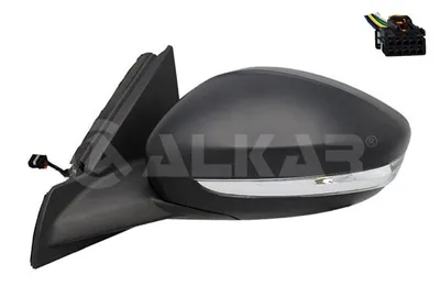 Produktbild von ALKAR 6139726 Außenspiegel Seitenspiegel Links für OPEL Corsa F Beheizt Konvex Grundiert Elektrisch