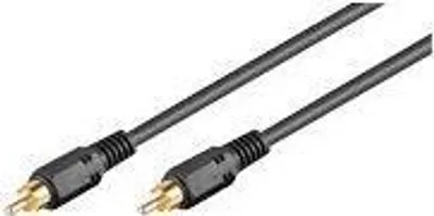 Produktbild von Microconnect AUDC05G, RCA, Männlich, RCA, Männlich, 5 m, Schwarz