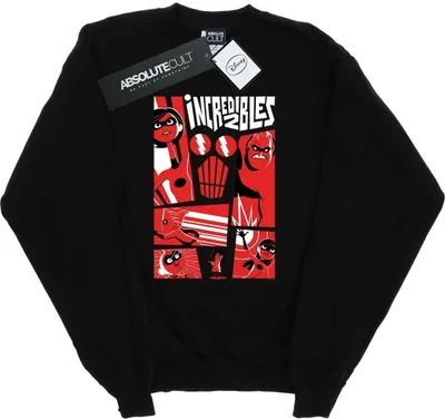 Produktbild von Disney - "The Incredibles" Sweatshirt für Damen BI32046 (S) (Schwarz)