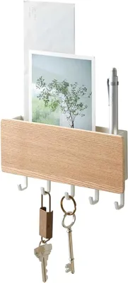 Produktbild von Magnetischer Schlüsselhaken und Halter - natur - praktisch und stilvoll