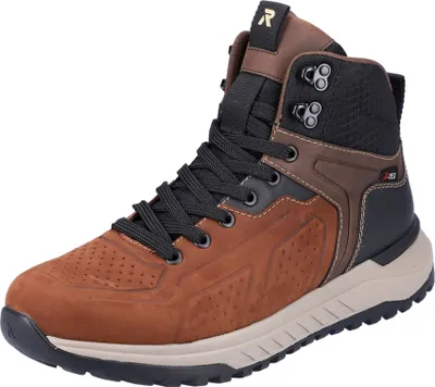 Produktbild von Rieker - Herrenschnürstiefel - schwarz/kastanie - Drysport mitTex Membrane U016122 (47/anthrazit)