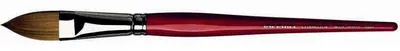 Produktbild von da Vinci Cosmotop-Spin Aqarellpinsel - oval rotlasierte Stiele Gr: 12