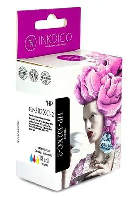 Zdjęcie produktu dla Inkdigo, Tusz do HP 302 XL, color