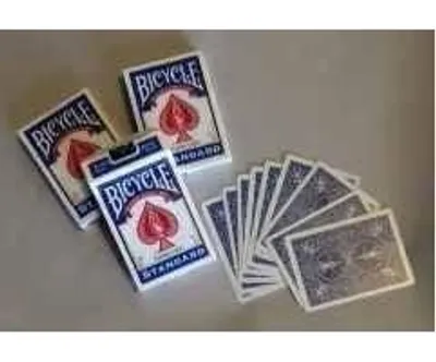 Productafbeelding van Masters bicycle combo - Onzichtbaar - Svengali en een standaard deck blue back by rock ridge magic