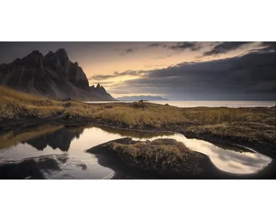 Produktbild von Giclée Leinwandbild Morningrise 200x100 cm