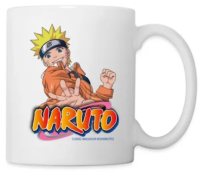 Produktbild von Spreadshirt Naruto Ninja Logo Tasse, One size, Weiß