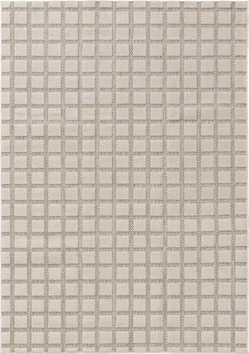 Produktbild von benuta In- & Outdoor Teppich Kaleo Creme/Beige 300x400 cm Teppich Wohnzimmer Outdoorteppich Rechteckig Muster Modern Kurzflor Skandinavisch