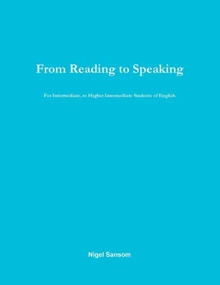Produktbild von From Reading to Speaking
