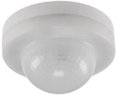 Produktbild von Decken-Aufputz-Bewegungsmelder 360° PIR, mit Präsenzfunktion, 20m Detektion