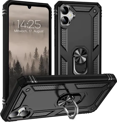 Produktbild von Armor Outdoor Handyhülle für Samsung Galaxy A05 Handy Panzer Case Cover Schutzhülle Farbe: Schwarz