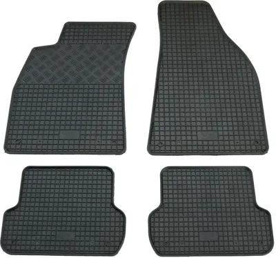 Zdjęcie produktu dla Zestaw gumowych dywaników podłogowych Rigum do Audi A4 8E, B6 + B7 + Seat Exeo 3R