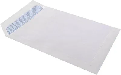 Produktbild von Selbstklebende Geschäftsbriefumschläge - Versandetiketten - Papierdokumente verschicken - Großformat - Weissfarbton