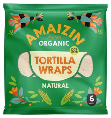 Produktbild von TORTILLA-WRAPS  240 g - AMAIZIN