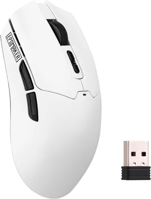Produktbild von Gaming-Maus Kabellos, 800 bis 12.000 DPI Einstellbar, PAW3311 Sensor, 500mAh, 59g, 2.4G/Bluetooth/USB-C, Kabellose Maus mit 5 Programmable Buttons