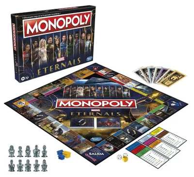 Immagine prodotto di Hasbro Monopoly Eternals Gioco da tavolo Spagnolo Multicolore Multicolore Taglia unica