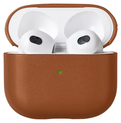 Image de NATIVE UNION, étui de protection pour AirPods 3ème génération en cuir, marron