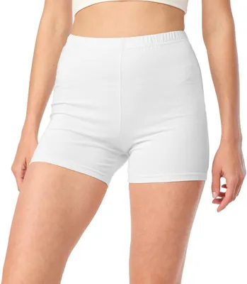 Image de Short de cyclisme pour femme Merry Style, short court, boxer en coton MS10-392 (blanc, M)