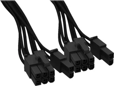 Produktbild von be quiet! CP-6620, 0,6 m, 2 x PCI-E(6+2 pin), Männlich, Männlich, Gerade, Gerade