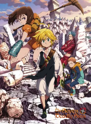 Produktbild von Poster The Seven Deadly Sins Sins 38x52cm