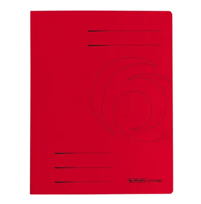 Produktbild von Herlitz 11094695, Präsentationsmappe, A4, Karton, Rot, 1 Stück(e), Forest Stewardship Council (FSC) Mix