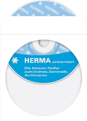 Produktbild von HERMA - CD-/DVD-Hülle - weiß