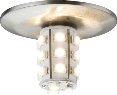 Immagine prodotto di Set di luci da incasso Star rotonde LED 5x1W 7VA 230/12V G4 40mm ferro spazzolato/metallo