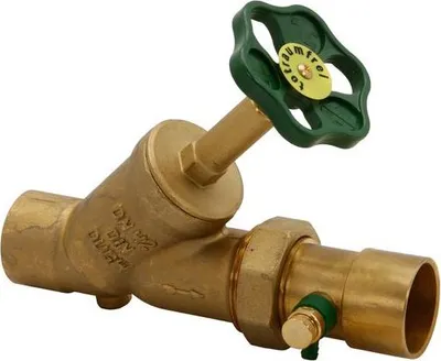 Obrázek produktu pro Js Volnoprůtokový Ventil S Odvzdušněním. Ve Vývodu Vsb,St.sp.,Dn40,Loet42,Dvgw