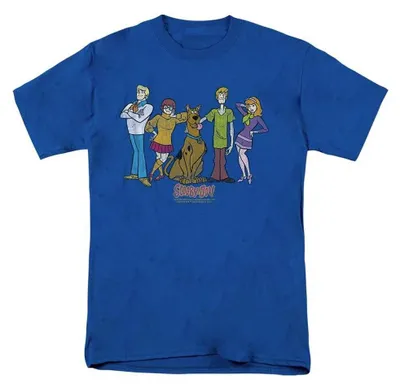 Produktbild von Scooby Doo - T-Shirt für Herren/Damen Uni TV37826 (S) (Königsblau)