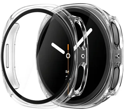 Produktbild von Hülle für Samsung Galaxy Watch 9 40mm / 44mm Schutzglas Display Panzerfolie Case Tasche
