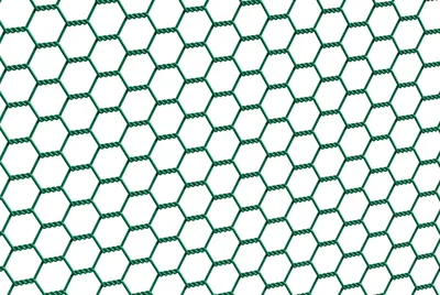 Sechseckgeflecht, grün, 13 mm Maschen, 100 cm hoch, 25 m lang